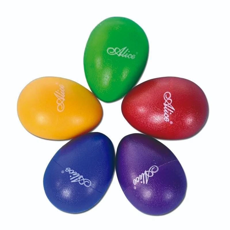 Яйца-маракасы Alice A041SE-G, разные цвета
