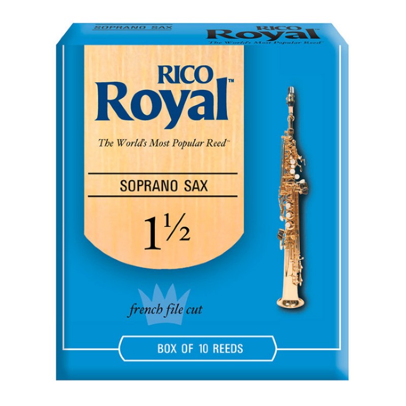 Трости Rico Royal Soprano Saxophone Reeds 1 1/2